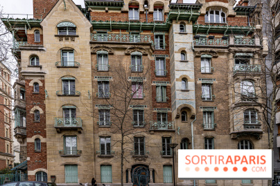 Le Castel Béranger par Hector Guimard - immeuble Art Nouveau de Paris -  A7C5031