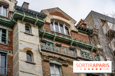 Le Castel Béranger par Hector Guimard - immeuble Art Nouveau de Paris -  A7C5034