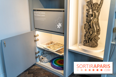 Musée Bourdelle rénové -  salle des techniques - jeux enfants