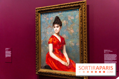 Exposition Pastels, de Millet à Redon au Musée d'Orsay - Emile Lévy - Portrait de Marie de Héredia