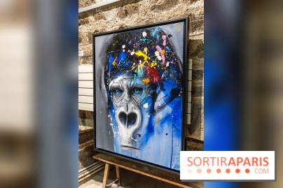 Exposition street-art Sax - Eglise de la Madeleine
