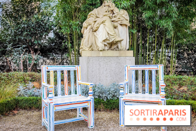 Exposition à l'Assemblée nationale : Alexandre Benjamin Navet décore la cour du Palais Bourbon  - IMG20230320095316