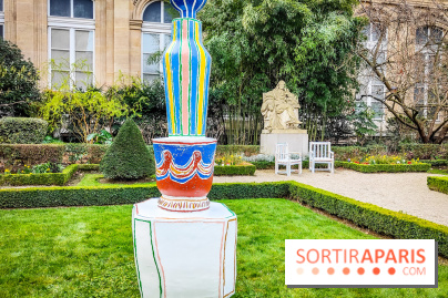 Exposition à l'Assemblée nationale : Alexandre Benjamin Navet décore la cour du Palais Bourbon  - IMG20230320095512