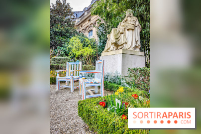 Exposition à l'Assemblée nationale : Alexandre Benjamin Navet décore la cour du Palais Bourbon  - IMG20230320095326