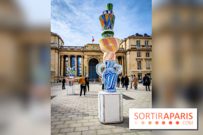 Exposition à l'Assemblée nationale : Alexandre Benjamin Navet décore la cour du Palais Bourbon  - IMG20230320095943