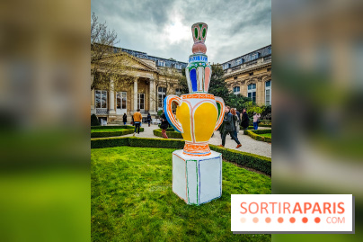 Exposition à l'Assemblée nationale : Alexandre Benjamin Navet décore la cour du Palais Bourbon  - IMG20230320095200