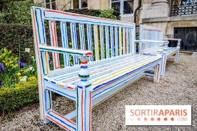 Exposition à l'Assemblée nationale : Alexandre Benjamin Navet décore la cour du Palais Bourbon  - IMG20230320095425