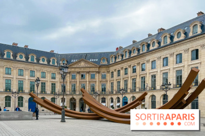 Les installations de Bernar Venet Place Vendôme