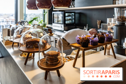 Bar Perché, café littéraire - terrasse du Printemps Haussmann  -  A7C6633 HDR