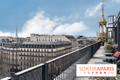 Bar Perché, café littéraire - terrasse du Printemps Haussmann  - B5FFB4C6 3B10 4491 B378 114B3E7E4891