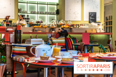 Café Paul Smith, le créateur de mode s'approprie le Café Vert du Printemps Haussmann -  A7C6795 HDR