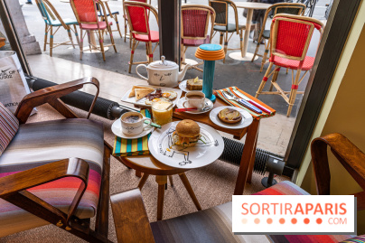 Café Paul Smith, le créateur de mode s'approprie le Café Vert du Printemps Haussmann -  A7C6754