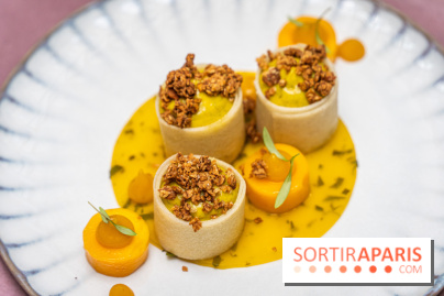 Rivages restaurant du Scribe par Martin Simolka -  mangue - estragon