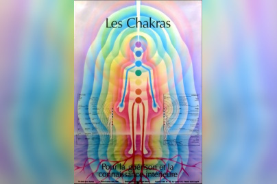 Le centre relaxant H2E et Gîte des Prés de Garnes - poster chakras french