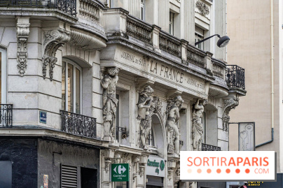 Façade immeuble Journal du Soir - La France -  A7C8664