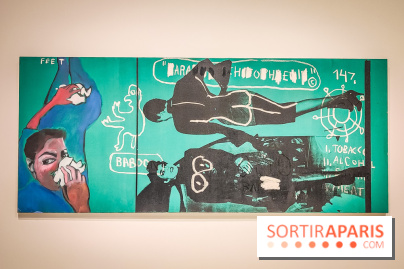 Exposition Basquiat x Warhol à la Fondation Louis Vuitton : voyage dans le New-York des années 1980 - IMG20230404103605