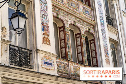 La façade de l’immeuble Anatole Jal pour Pierre-Jules Jollivert - Cité Malesherbes -  A7C9401