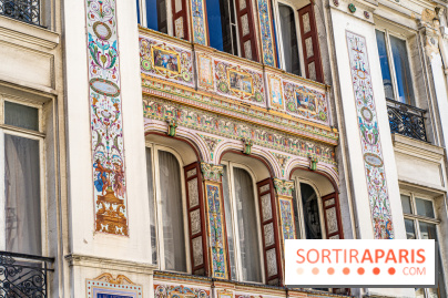 La façade de l’immeuble Anatole Jal pour Pierre-Jules Jollivert - Cité Malesherbes -  A7C9412