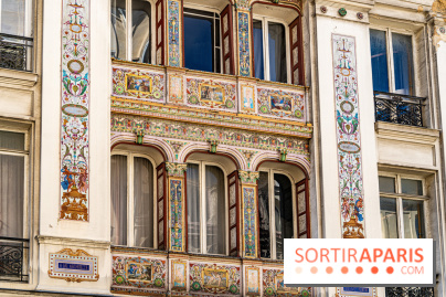 La façade de l’immeuble Anatole Jal pour Pierre-Jules Jollivert - Cité Malesherbes -  A7C9386