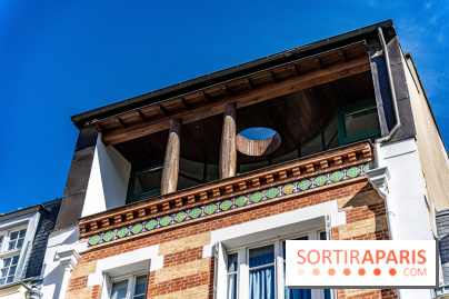 La façade de l’immeuble Anatole Jal pour Pierre-Jules Jollivert - Cité Malesherbes -  A7C9374