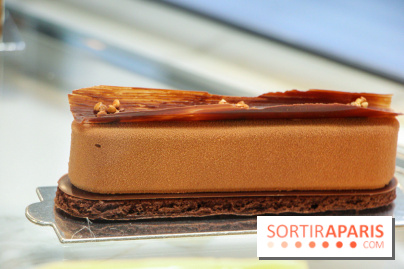 Butterfly Pâtisserie de Matthieu Carlin à l'Hôtel de Crillon - Finger Chocolat et Cardamome noire