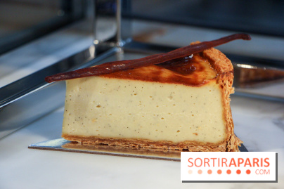 Butterfly Pâtisserie de Matthieu Carlin à l'Hôtel de Crillon - Flan Parisien à la Vanille de Tahiti