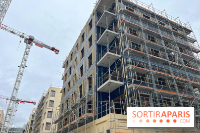 Jeux Olympiques de Paris 2024 : chantier du village des athlètes - IMG 1222