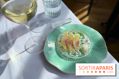 Alice Arnoux au Perchoir Ménilmontant - Sashimi de mulet