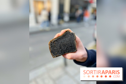 O-Komé - Chiffon cake sésame noir