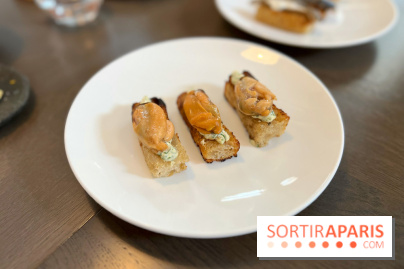 Cèna - Moules et pain grillé