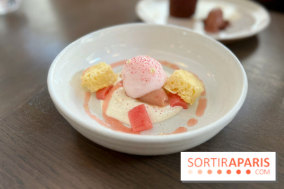 Cèna - Dessert rhubarbe