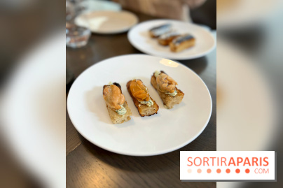 Cèna - Moules et pain grillé