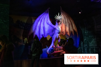 Harry Potter l'exposition dragon