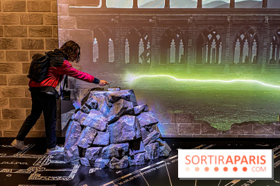 Harry Potter l'exposition bataille poudlard sorts