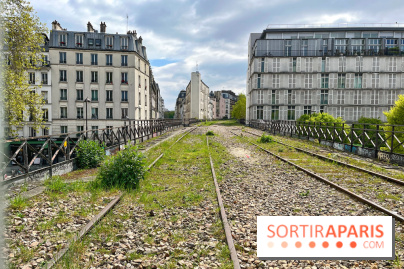 Balade sur la Petite Ceinture du 19e