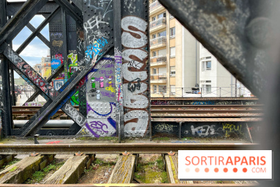Balade sur la Petite Ceinture du 19e
