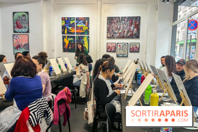 Brunch & paint, l'insolite brunch créatif de la Galerie Wawi - AB36EFF5 3C31 4087 B6BB E744618D15BB