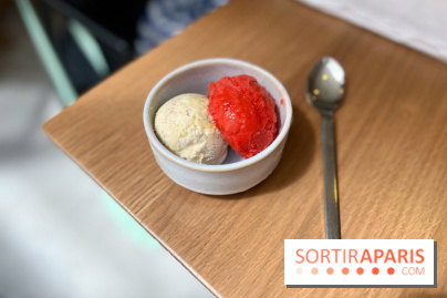 Restaurant Lou - Glaces fraise lait ribot