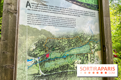 Sentier découverte de Maincourt - Vallée de Chevreuse - parcours vert et orange