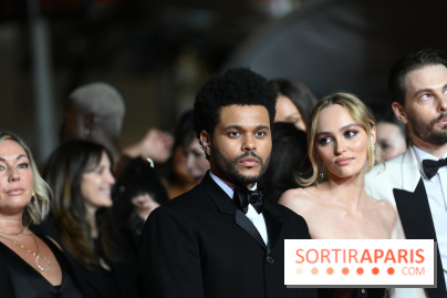 ©Rachid Bellak - Abel Tesfaye (The Weeknd), Lily-Rose Depp et Sam Levinson