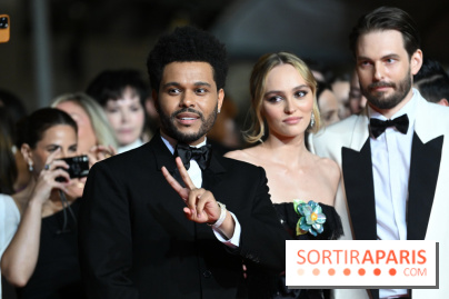 ©Rachid Bellak - Abel Tesfaye (The Weeknd), Lily-Rose Depp et Sam Levinson