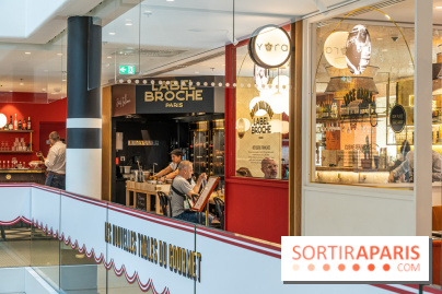 Label Broche restaurant - David Gallienne - Table du Gourmet - Galeries Lafayettes - Top Chef