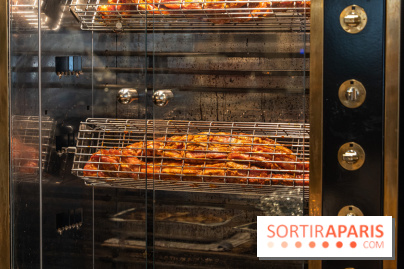 Label Broche restaurant - David Gallienne - Table du Gourmet - Galeries Lafayettes - Top Chef - rôtisserie