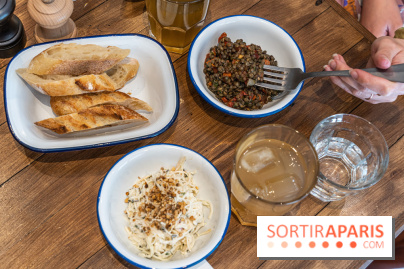 Label Broche restaurant - David Gallienne - Table du Gourmet - Galeries Lafayettes - Top Chef -  entrées