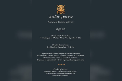 Exposition Daoud « Peintures »