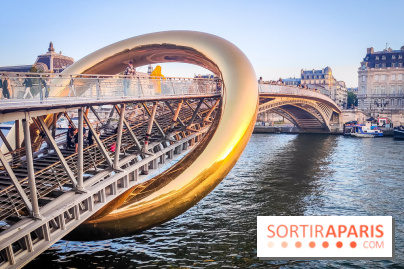 Nuit Blanche 2023 : une installation inoubliable sur la passerelle Léopold Sédar Senghor !