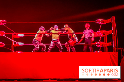 Nuit Blanche 2023 : la lucha libre fait le show sur la place du Châtelet !