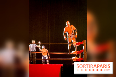 Nuit Blanche 2023 : la lucha libre fait le show sur la place du Châtelet !