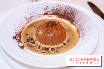 Restaurant Conti tartufo glacé affogato
