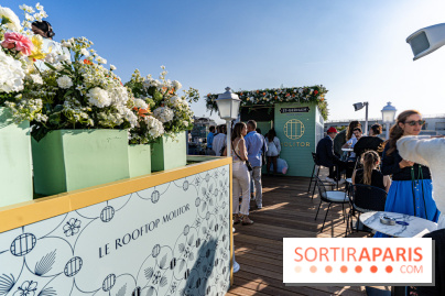 La terrasse d'été en rooftop du Molitor 2023